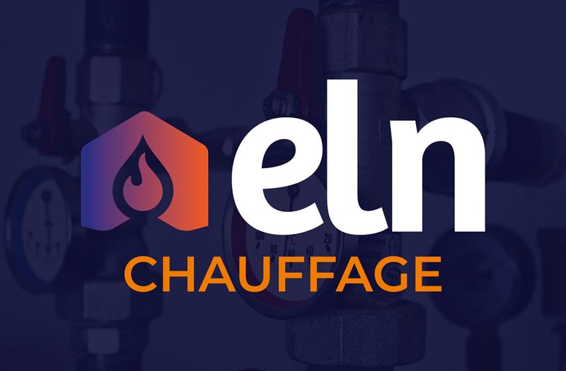 Création du logo ELN Chauffage